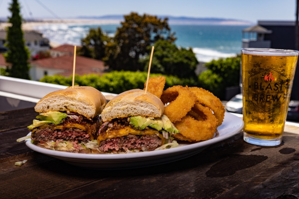 Hamburger and Beer.