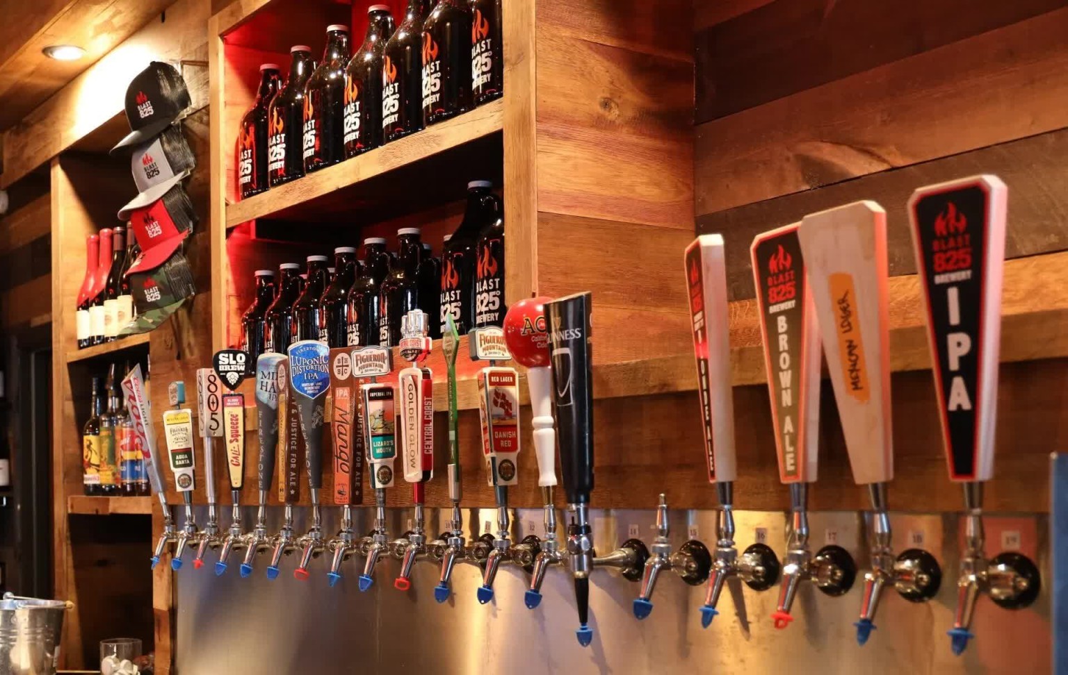 Beer Taps.