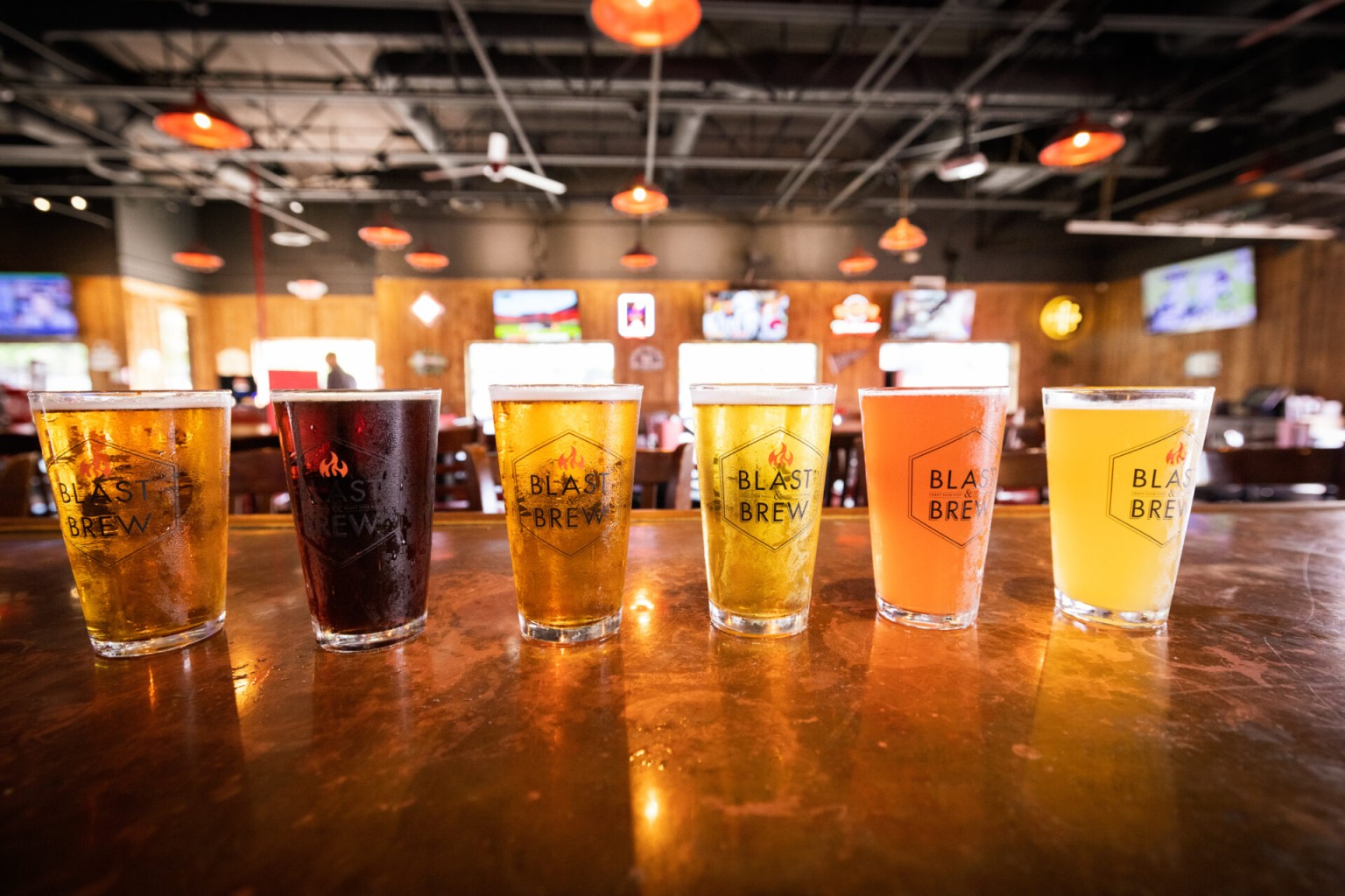 Glasses Of Beer.